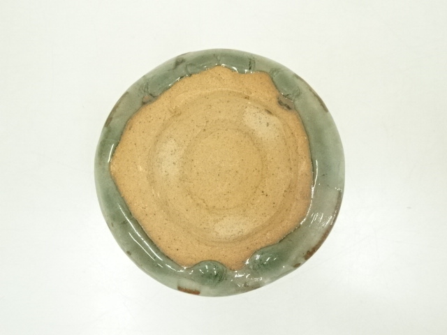 龍窯 舜陶造 抹茶碗(箱付) Amazon.co.jp: R877 茶碗 『龍窯 加藤舜陶造』『草文』『黄瀬戸